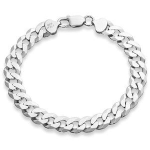 New Men’s Solid 925 Sterling Silver Cuban Chain​ - Picture 2 of 6